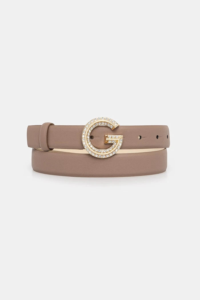 Guess колан дамски от имитация на кожа