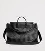 Bottega Veneta Grey Large Calfskin Andiamo Voyager Holdall