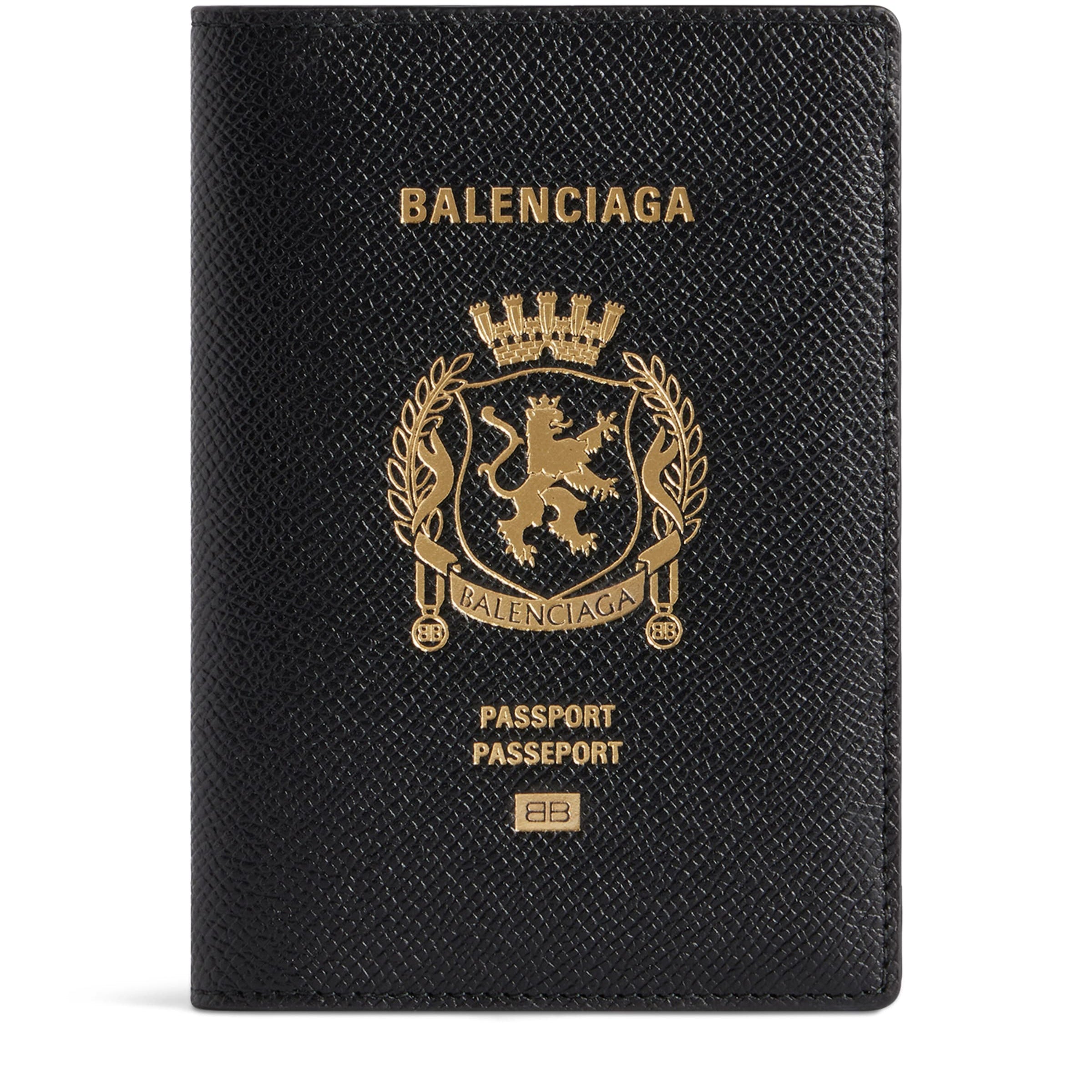Balenciaga Calfskin Passport Holder