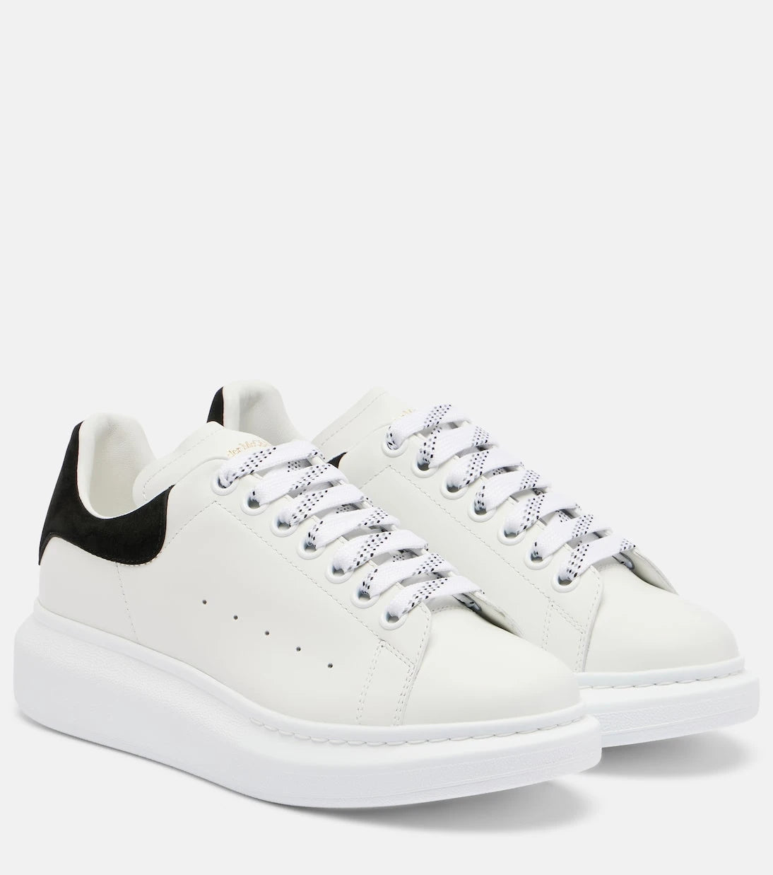 McQueen - Oversized leather sneakers