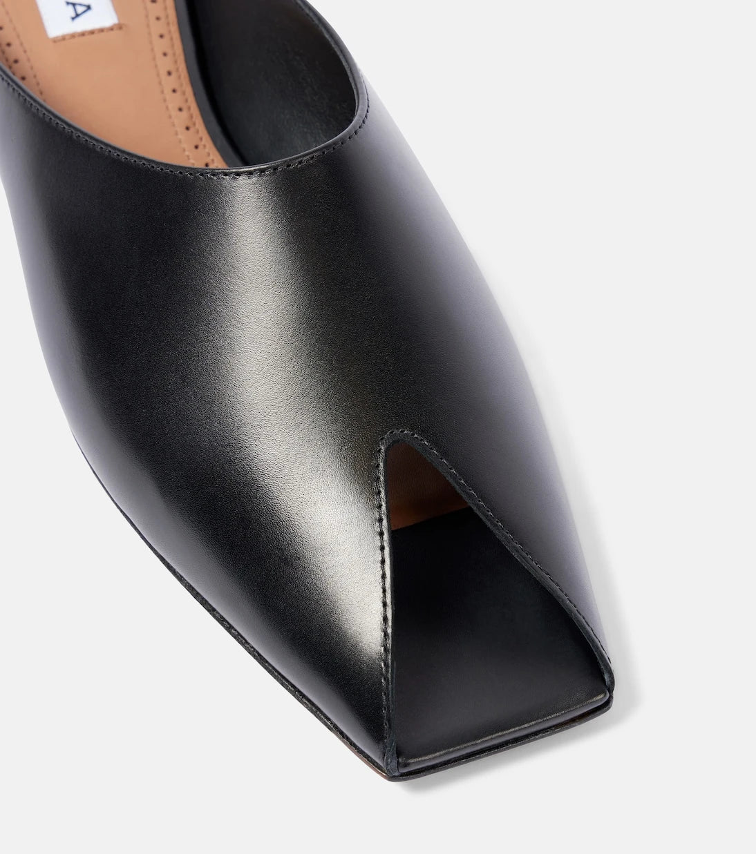 Alaïa - Spike leather mules