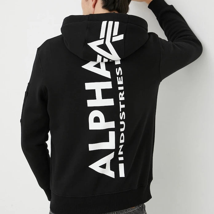 Alpha Industries Backprint Kapüşonlu Sweatshirt