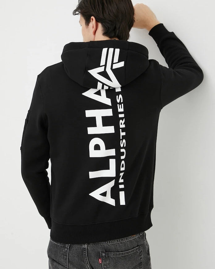 Alpha Industries Backprint Kapüşonlu Sweatshirt