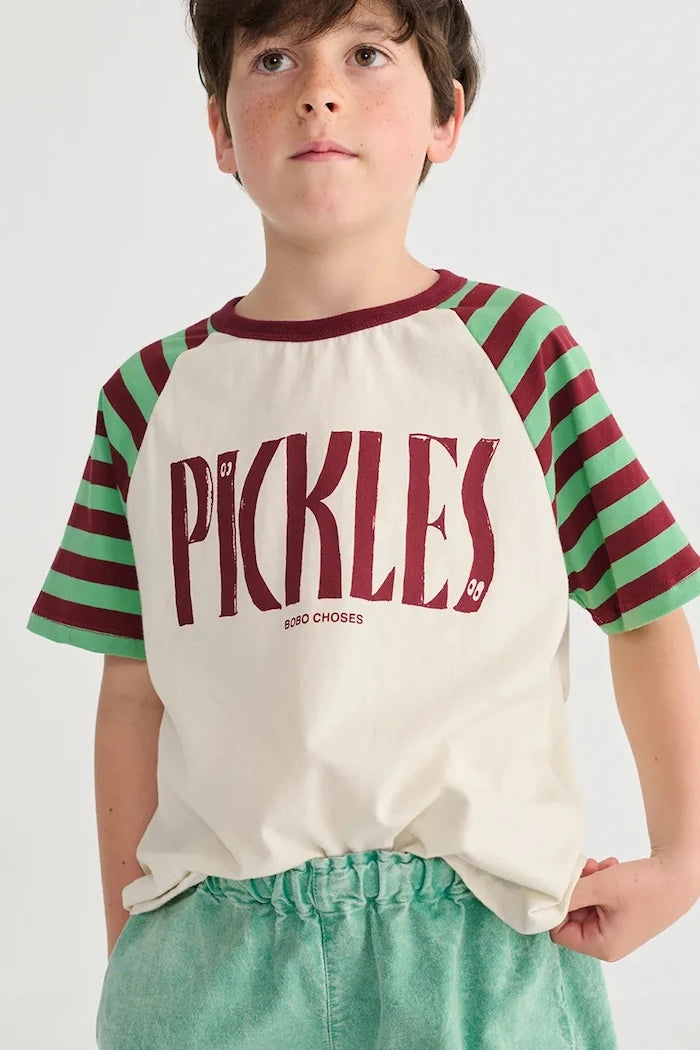 Детска памучна тениска Bobo Choses Spicy Pickles