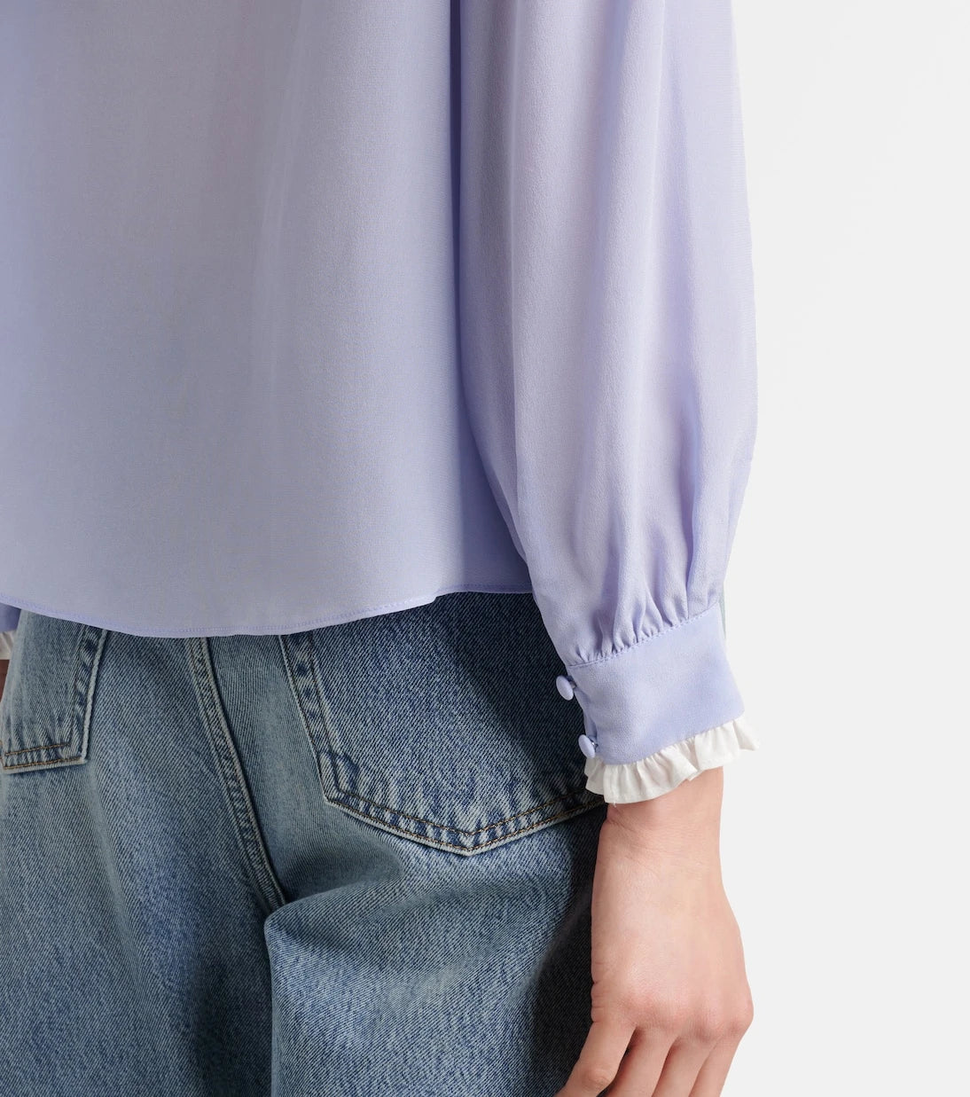 Rixo - Eimer silk top
