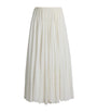 Cotton-Blend Trivelas Embellished Skirt