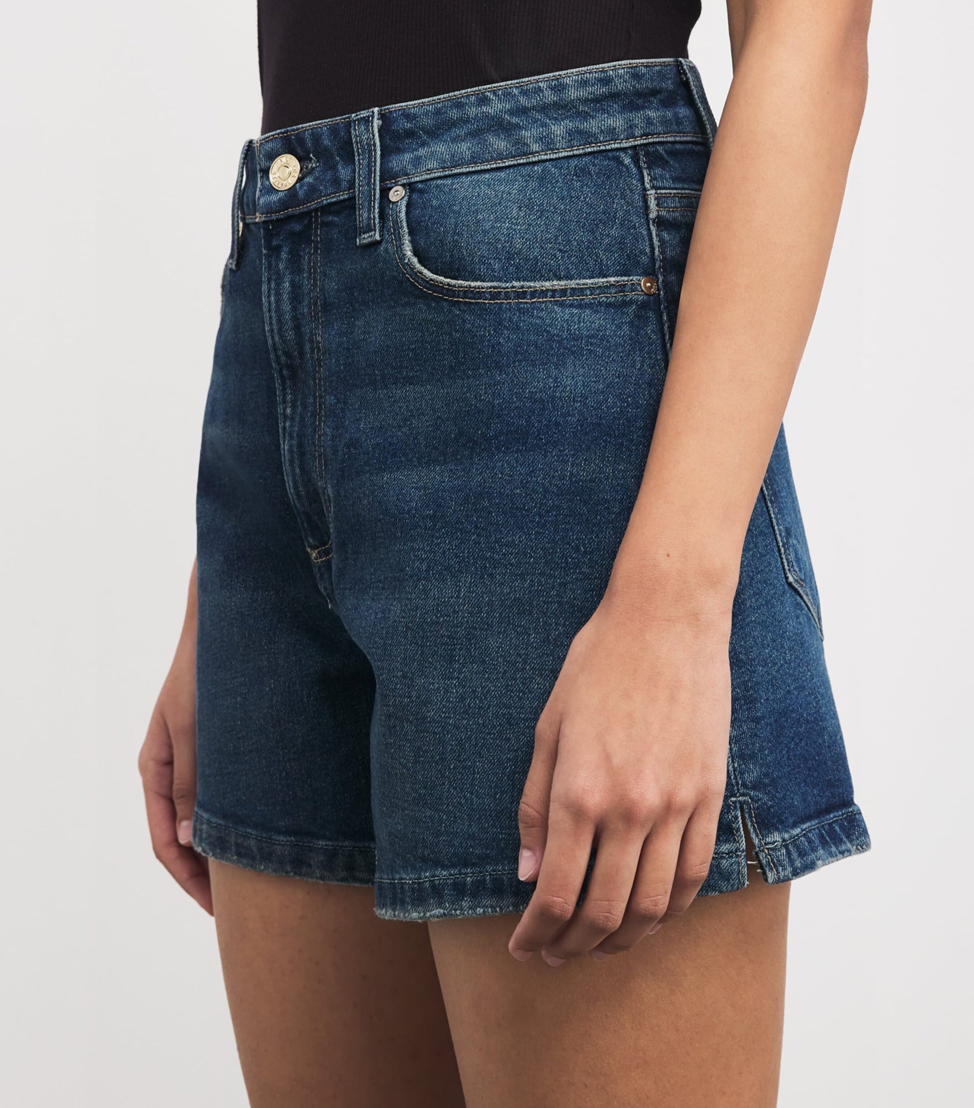 Navy Denim Dani Shorts