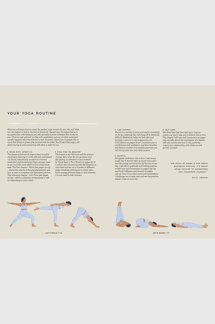 Книга Yoga Happy by Hannah Barrett, English