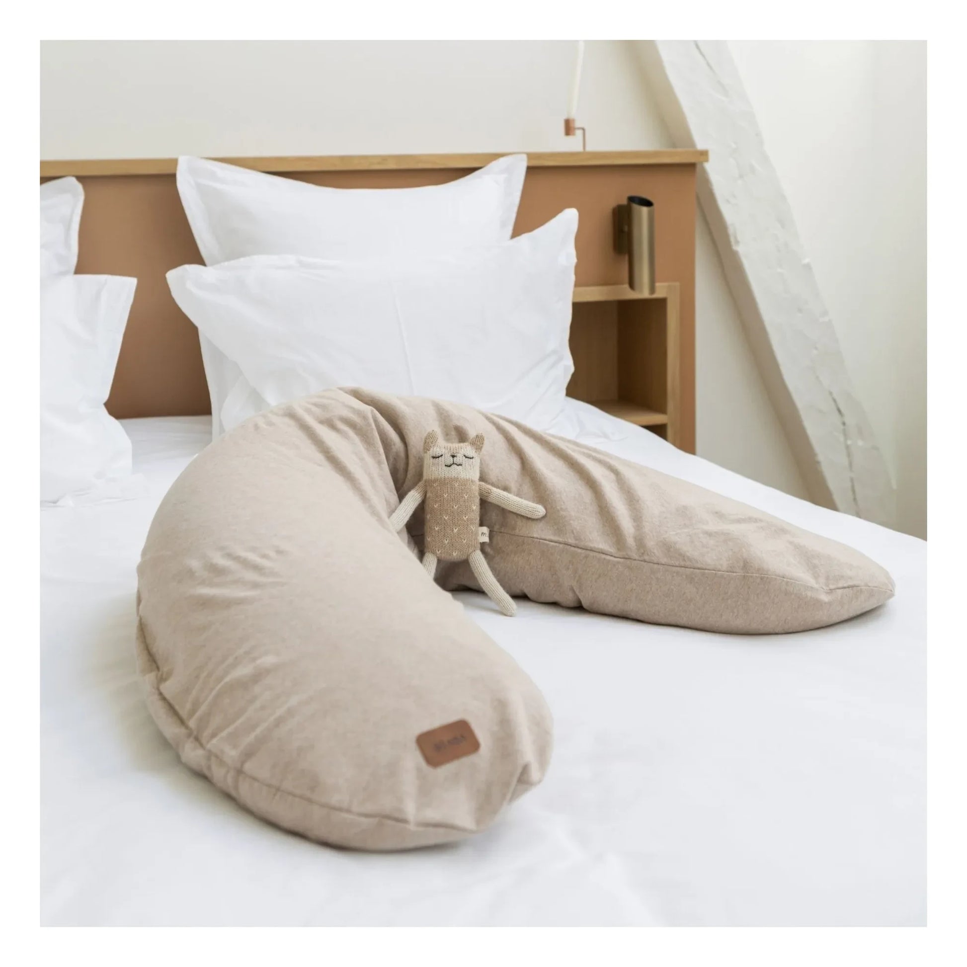 Béaba - Big Flopsy nursing cushion | Clay