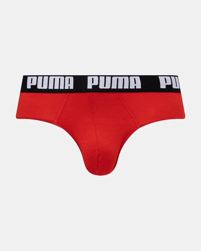 Puma erkek pamuk elastan slip Everyday Brief 2'li