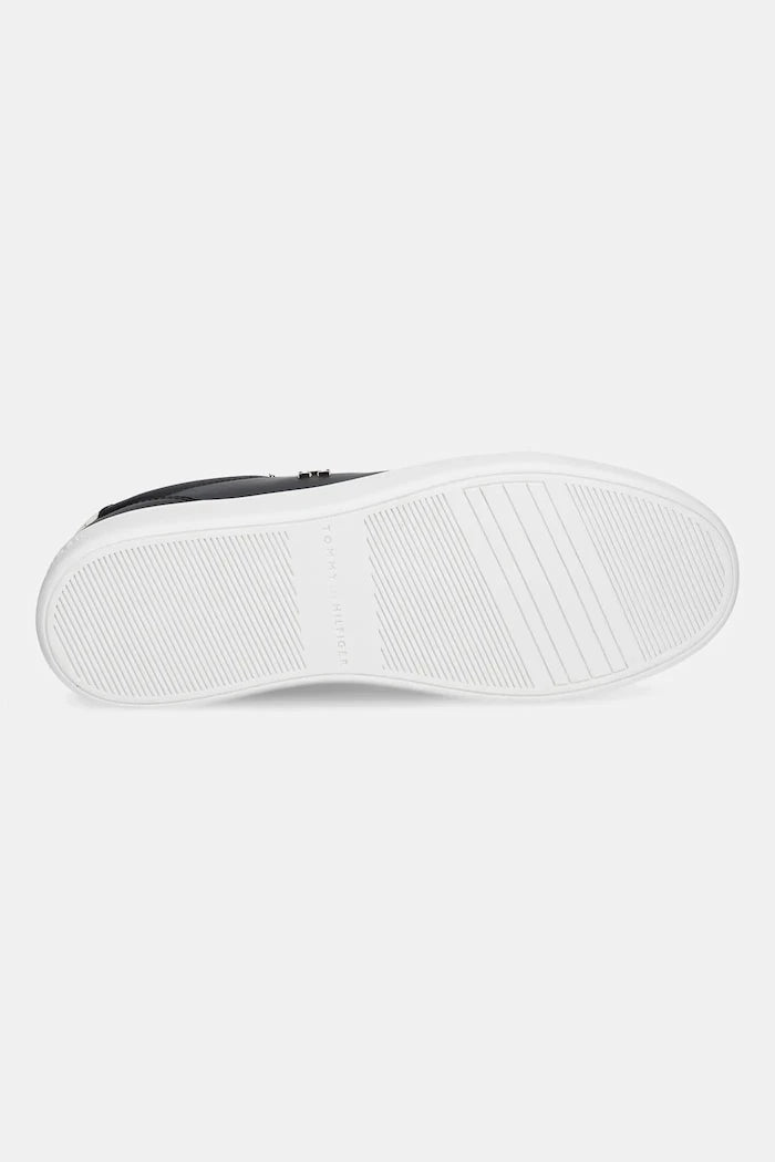 Кожени маратонки Tommy Hilfiger ESSENTIAL ELEVATED COURT SNEAKER