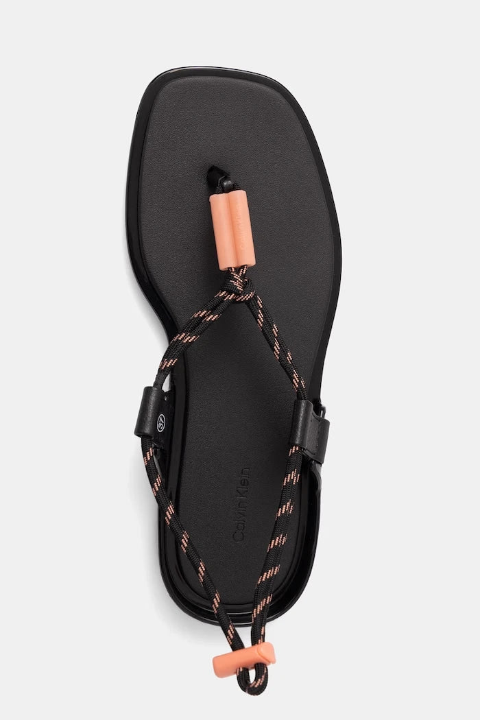 Calvin Klein сандали дамски BEACH SANDAL ROPE PU 2