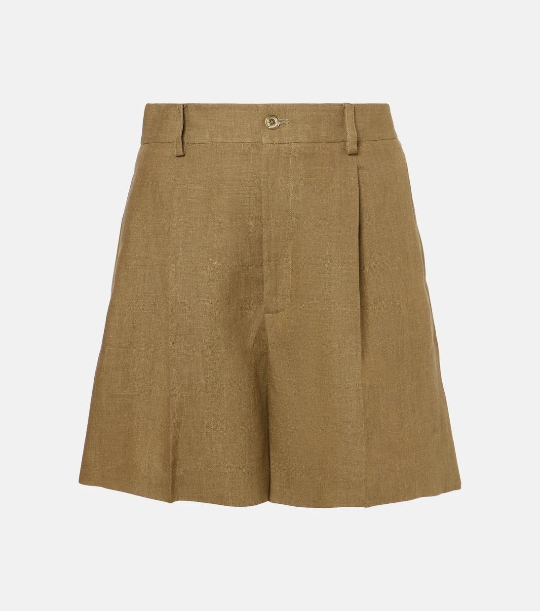 Ralph Lauren Collection - Tracy pleated linen shorts