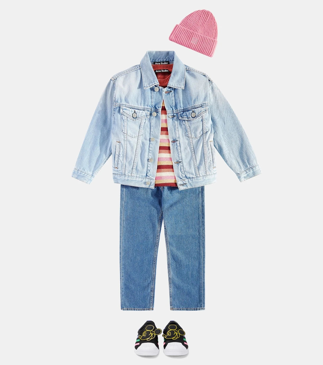 Acne Studios Kids - جينز مستقيم