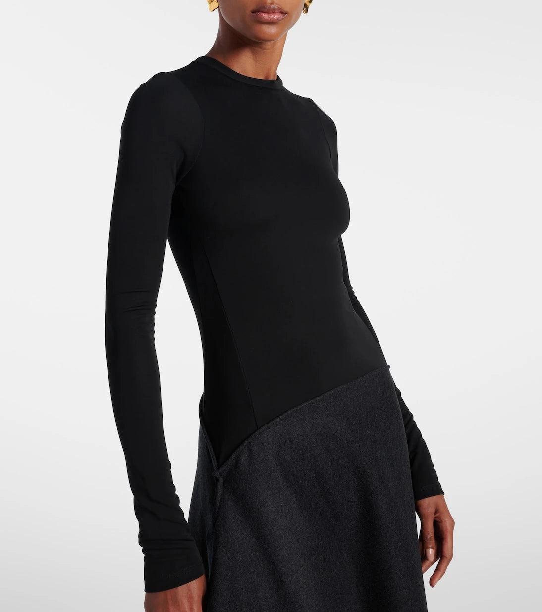 Victoria Beckham - Asymmetric midi dress