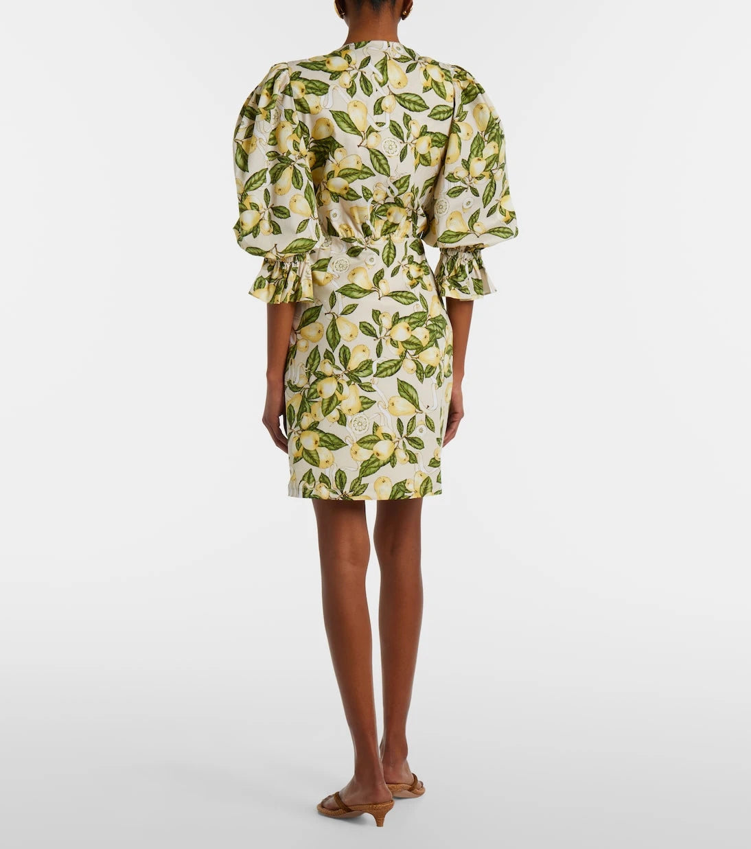 Adriana Degreas - Printed cotton-blend minidress