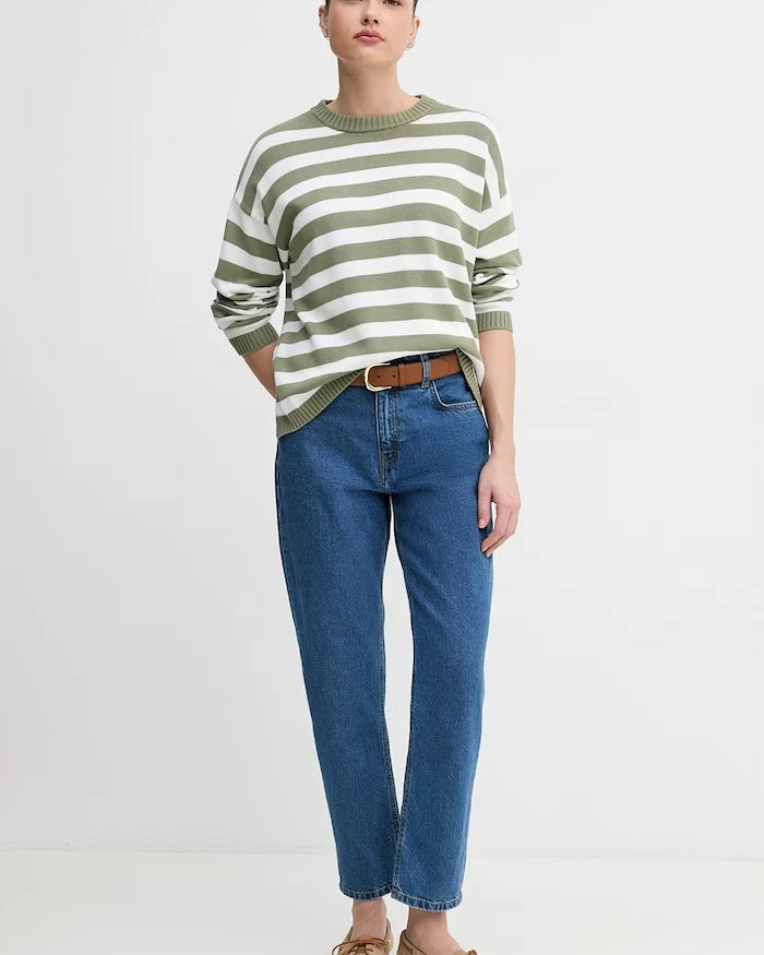 United Colors of Benetton kadın mom fit kot pantolon