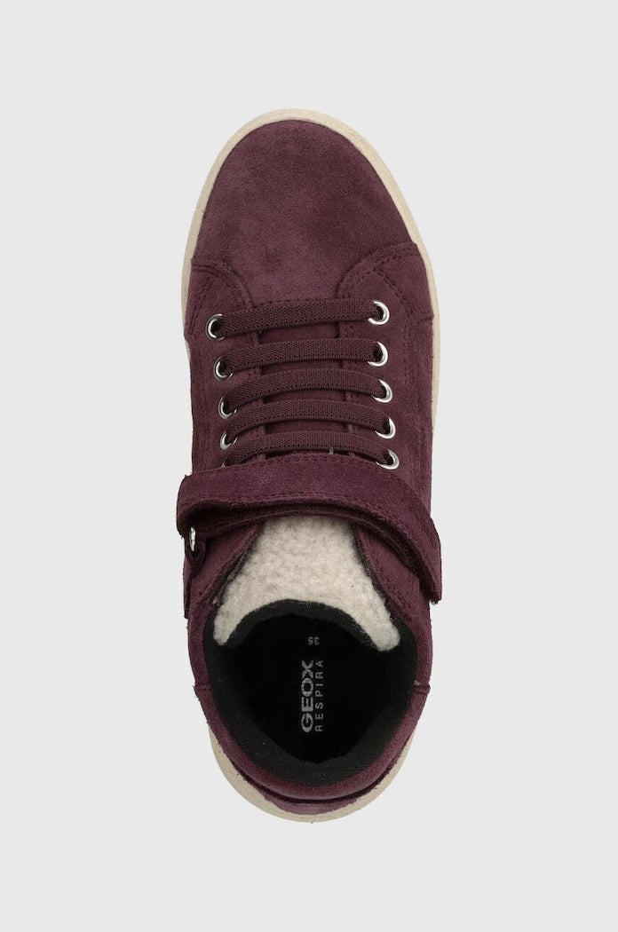 Geox J36HYC 022BH J THELEVEN WPF Çocuk Süet Spor Ayakkabı