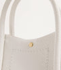Ivory Grab Leather Rope Tote Bag