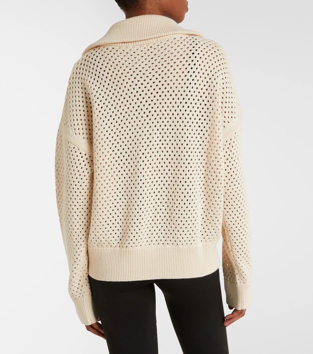 Varley - Myrtle pointelle cotton cardigan
