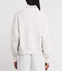 Ivory DoubleSoft Davidson Quarter-Zip Sweatshirt