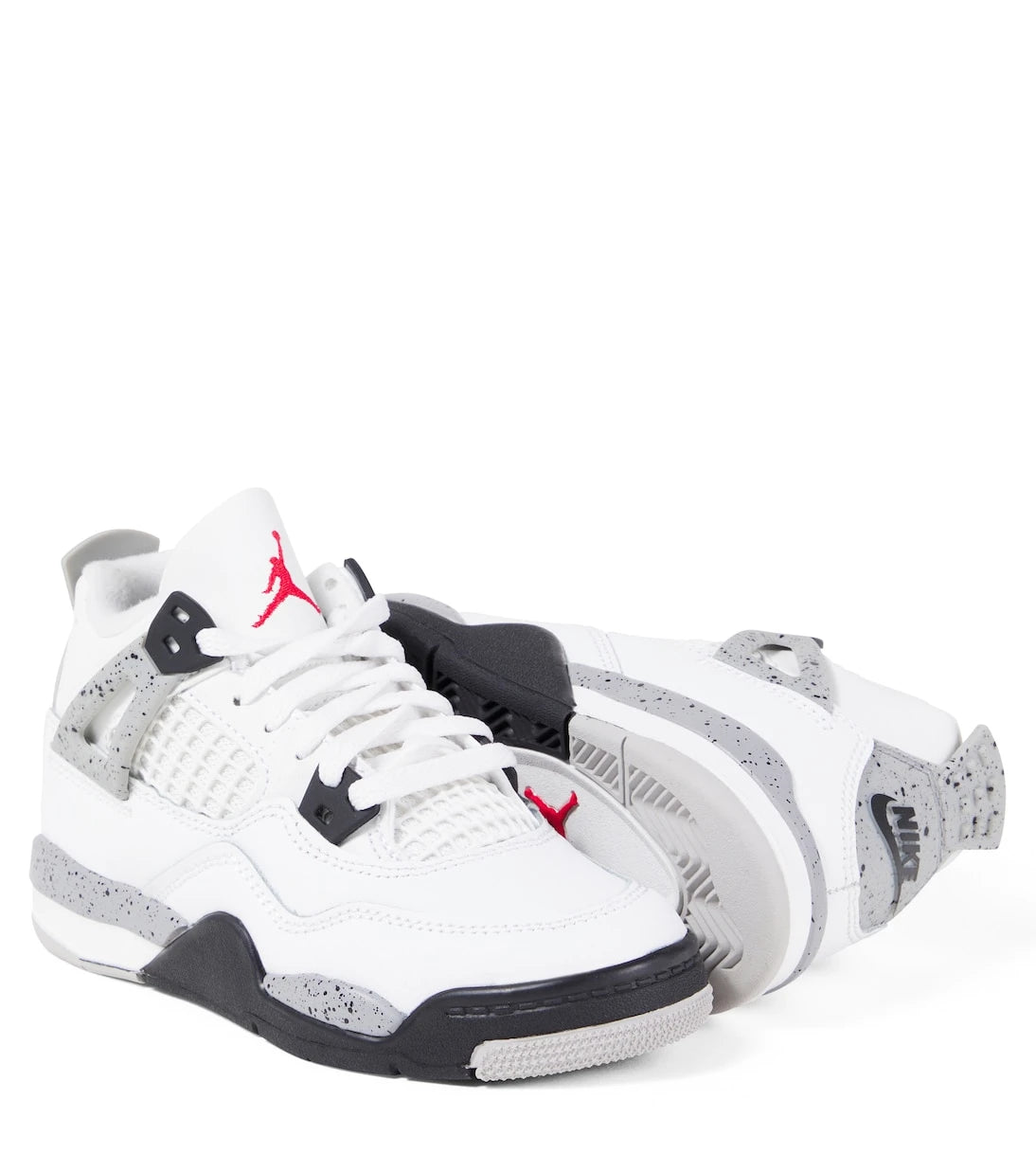 Nike Kids - Jordan 4 Retro leather sneakers