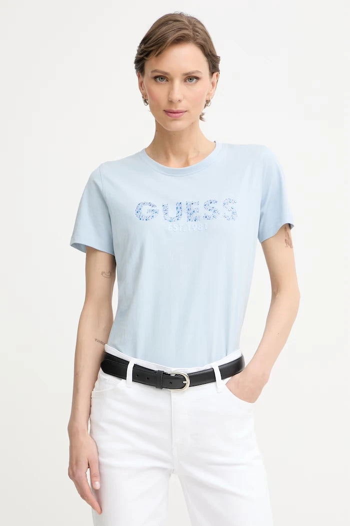 Guess pamuklu kadın tişört