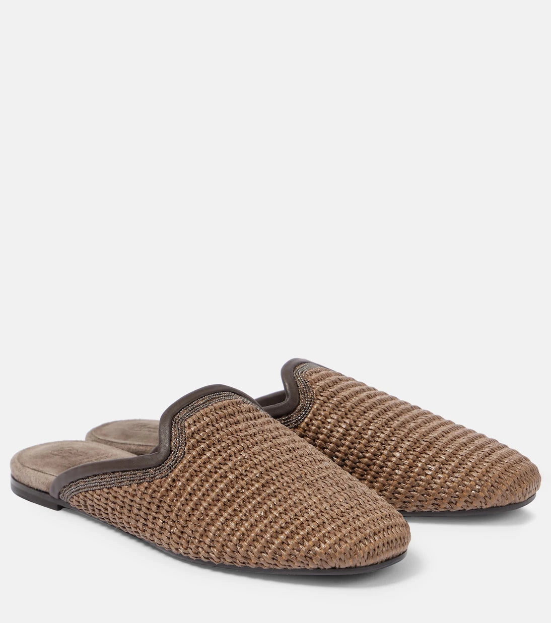 Brunello Cucinelli - Monili mules