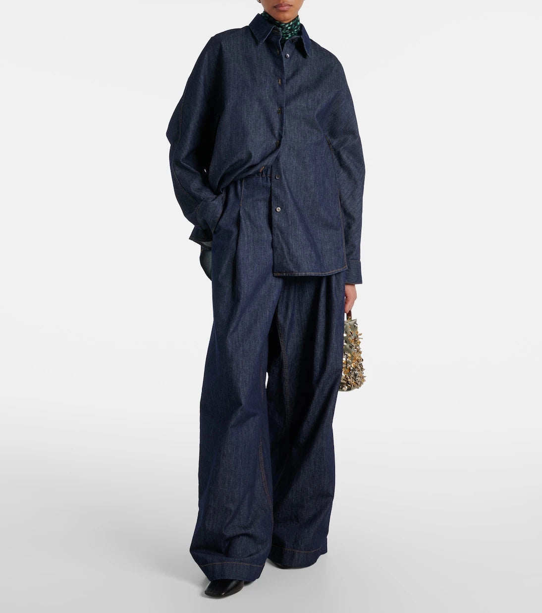 Dries Van Noten - High-rise wide-leg jeans