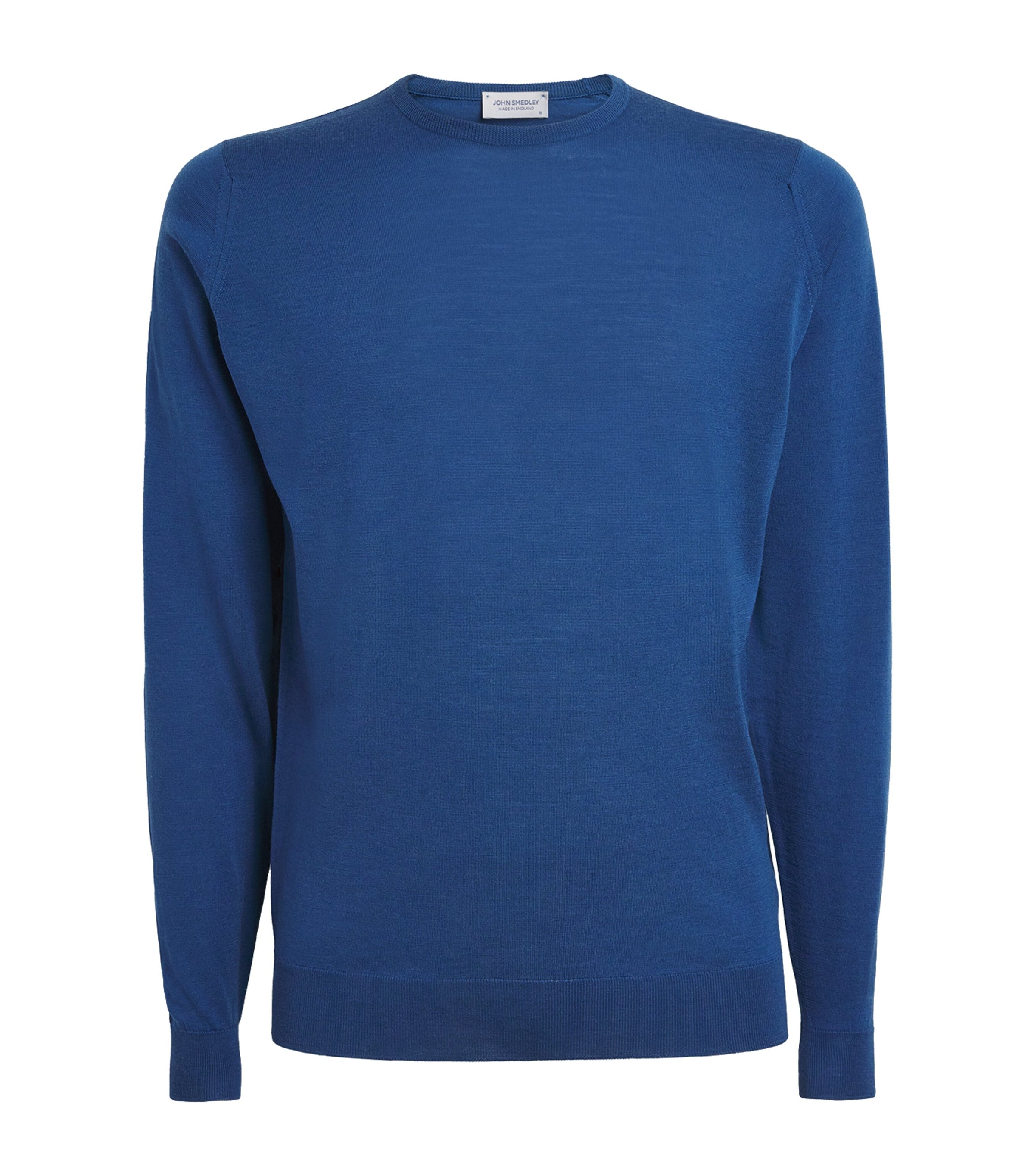 Blue Merino Wool Sweater