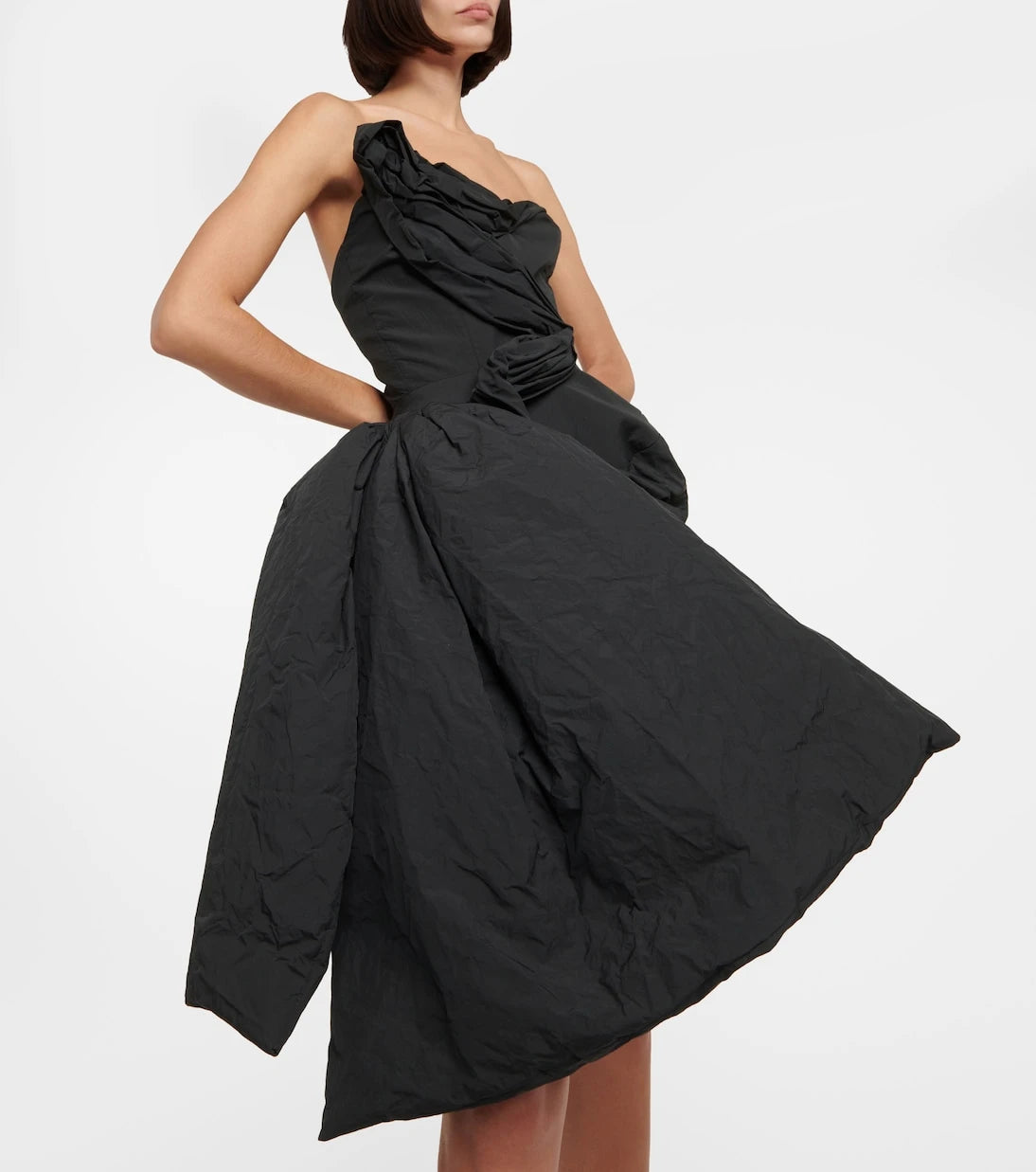 Maticevski - Nucleus asymmetric bustier minidress