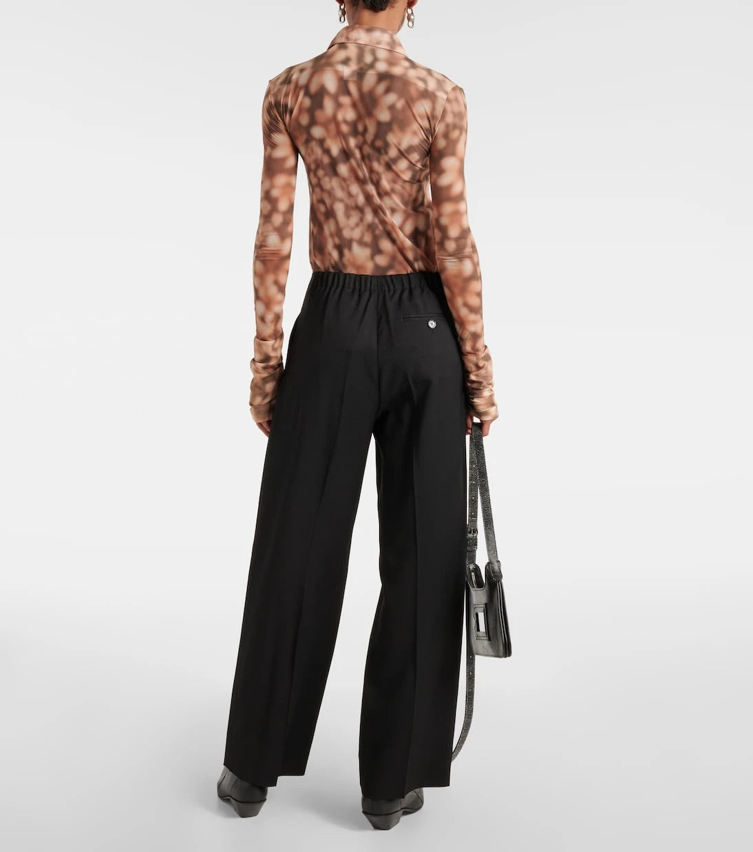 Acne Studios - Mid-rise wide-leg pants