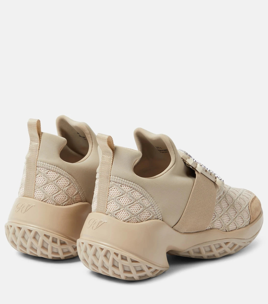 Roger Vivier - حذاء سنيكرز Viv Run مزين