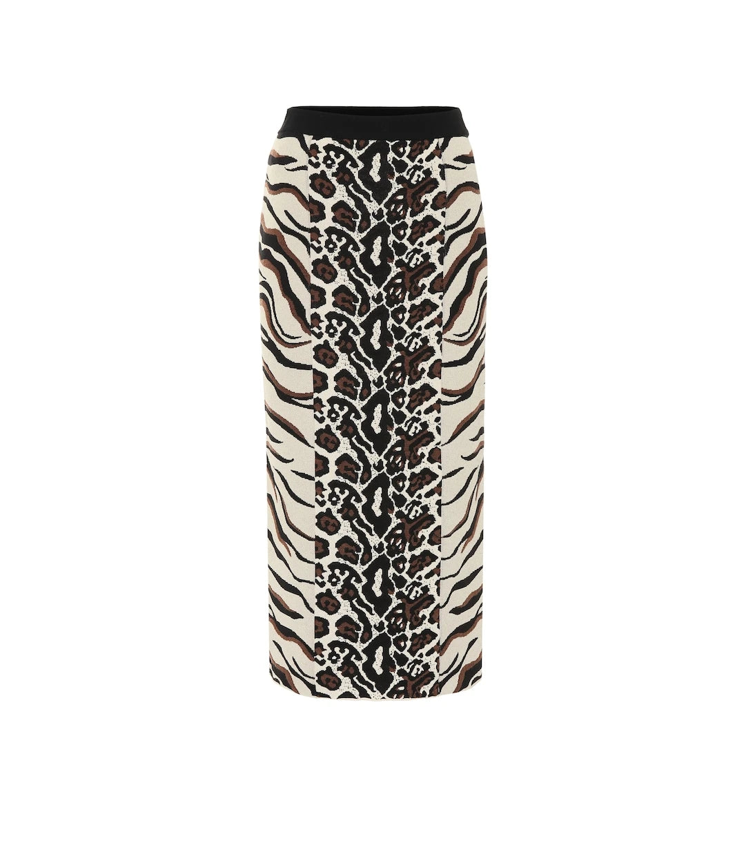 Stella McCartney - Animal-jacquard midi skirt