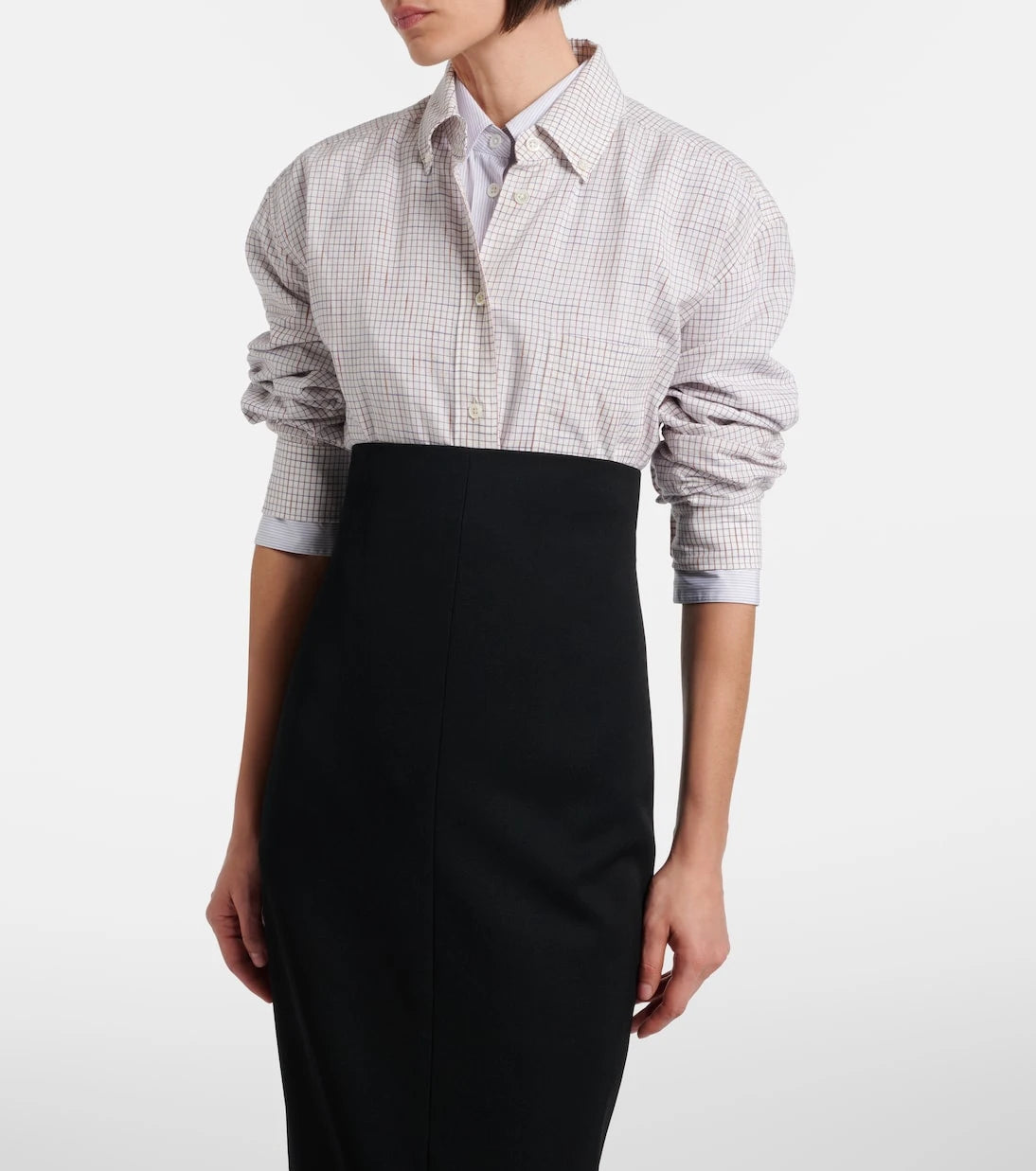 The Row - Dalan checked cotton shirt