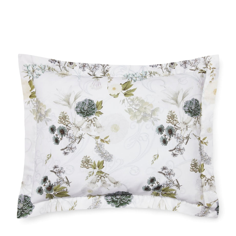 Cotton Percale Incanto Sham Square Pillowcase (65cm x 65cm)