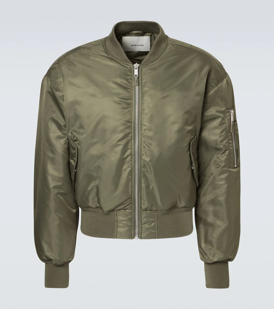 Entire Studios - Uniform cropped bomber jacket