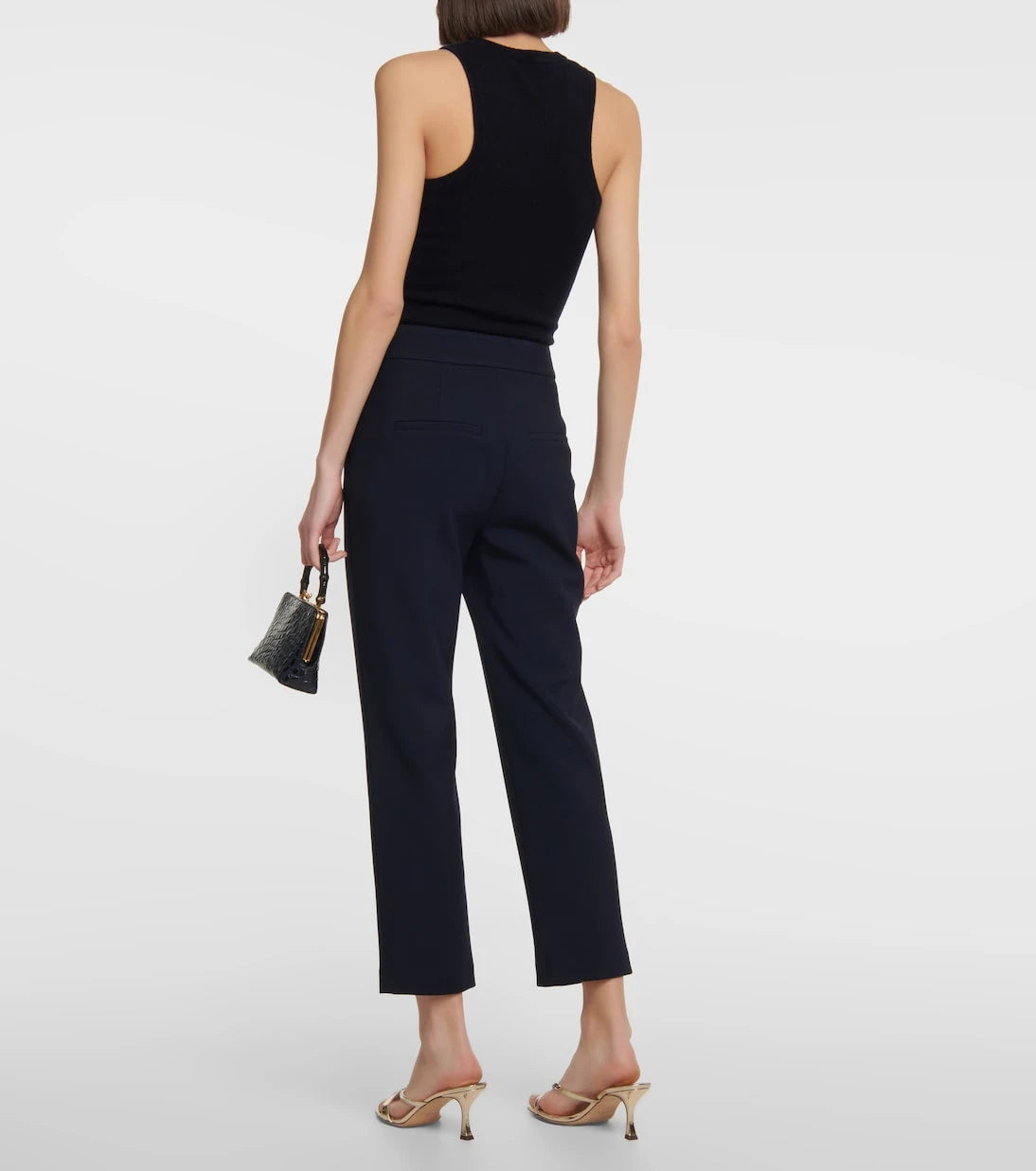 Veronica Beard - Renzo high-rise slim cropped pants