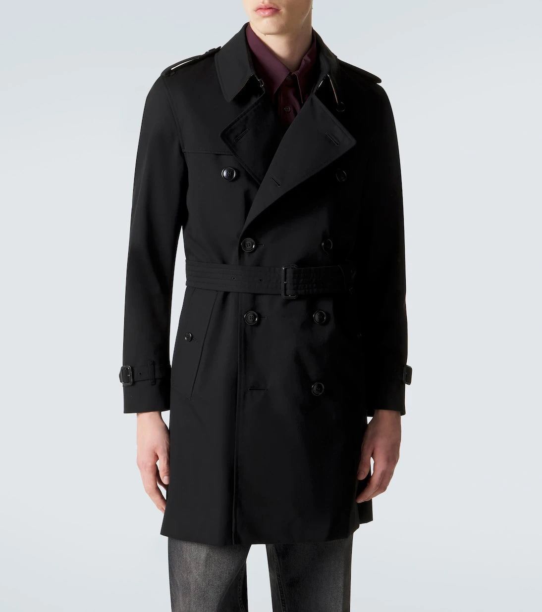 Burberry - Cotton gabardine trench coat