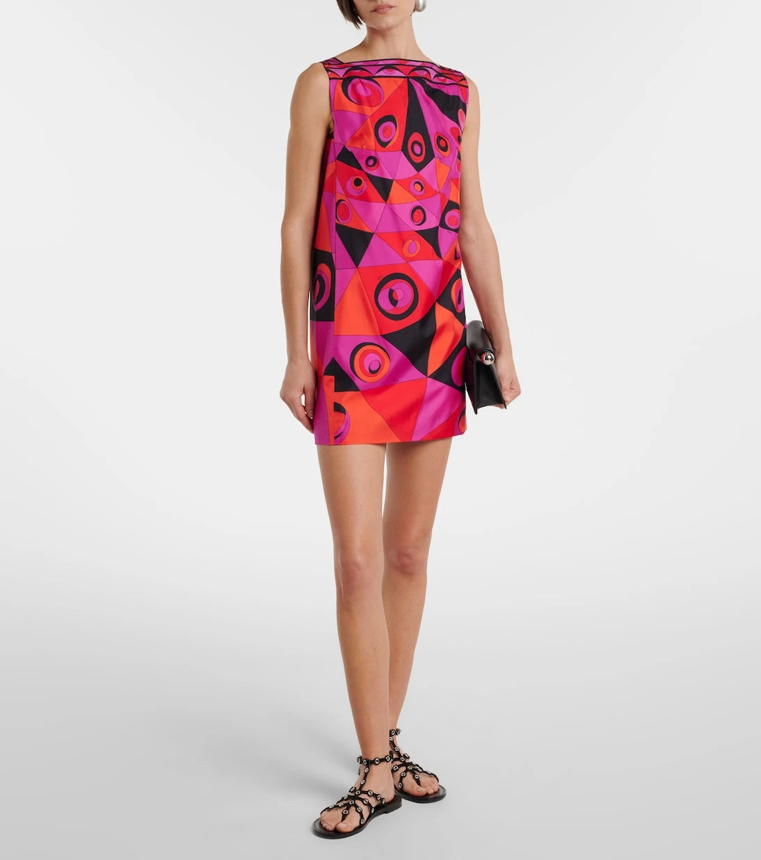 Pucci - Occhi silk twill minidress