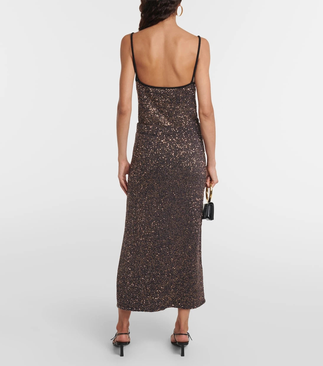 Altuzarra - Milos metallic knit maxi skirt