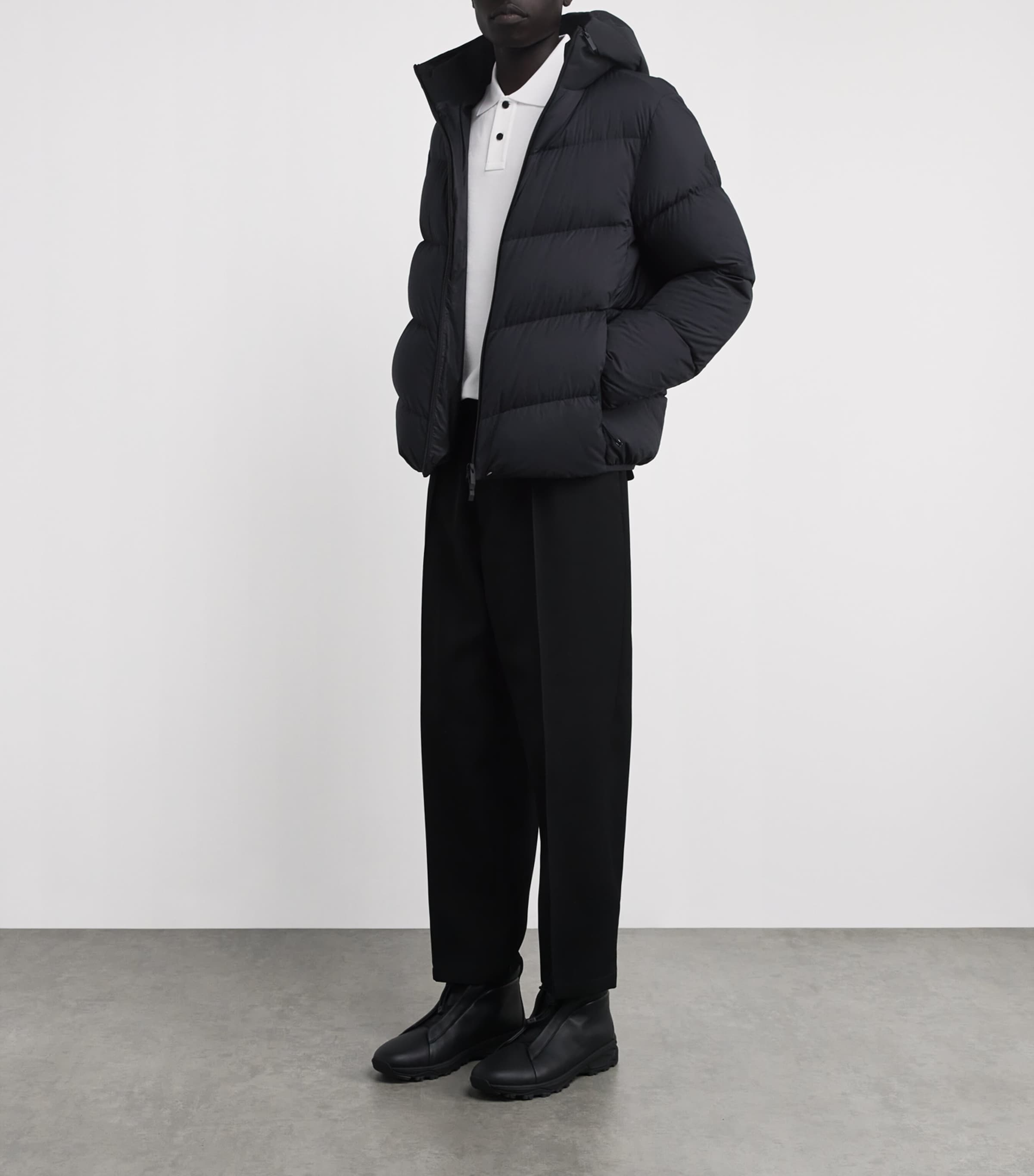 Moncler Black Down Forez Jacket