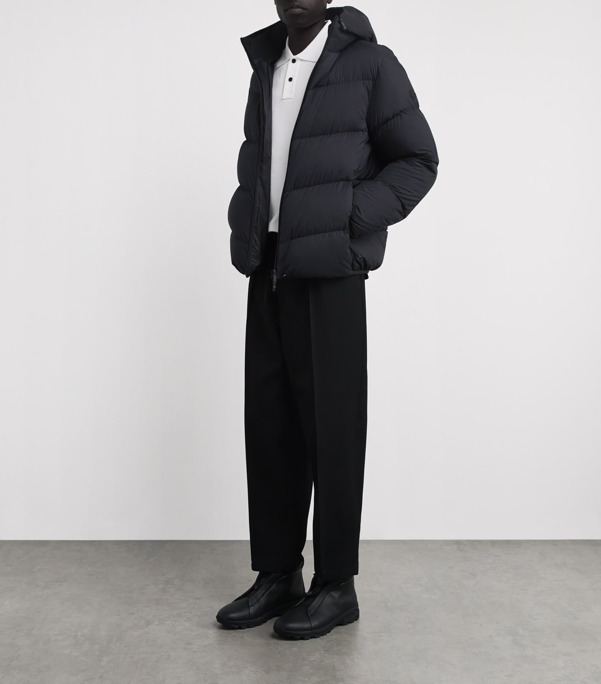Moncler Black Down Forez Jacket