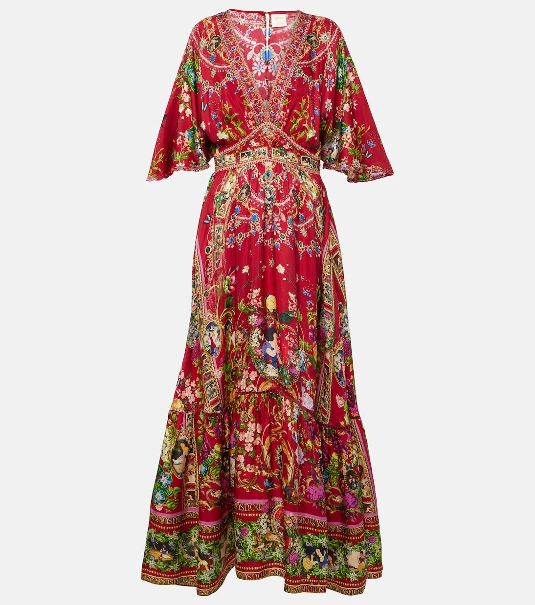 Camilla - Printed silk maxi dress