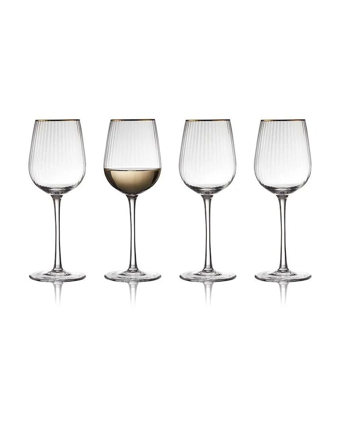 Lyngby Glas Palermo 300 ml Şarap Kadehi Seti (4 Parça)
