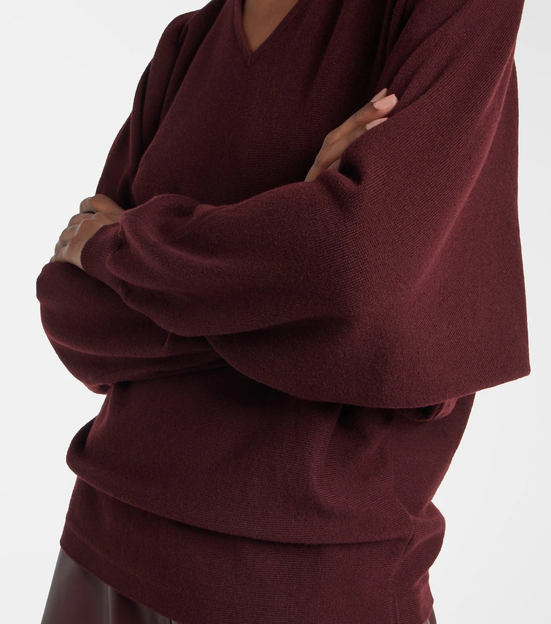 Fforme - Rosa wool and cashmere sweater