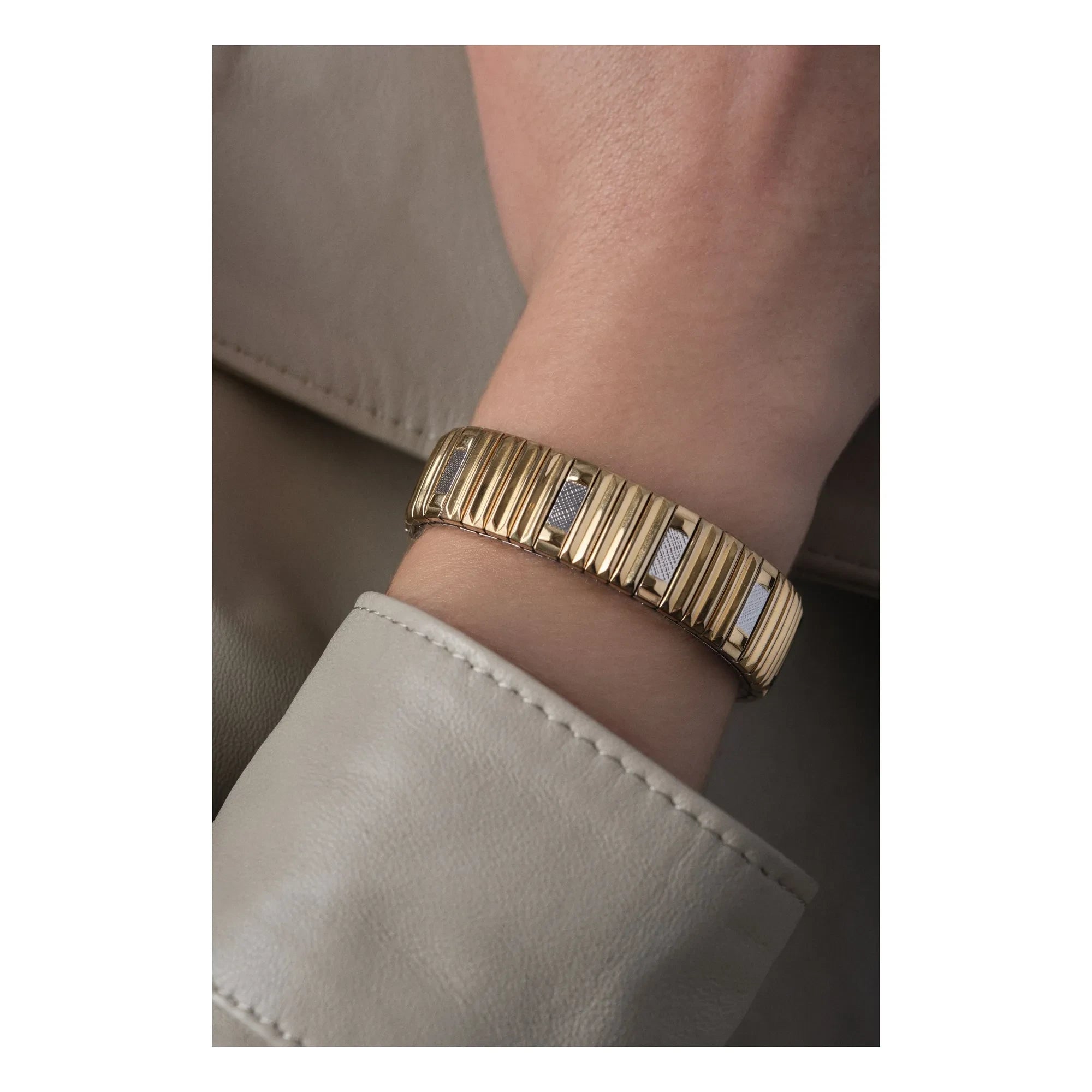 Sigal - SIG 18-2 bracelet | Gold/Silver