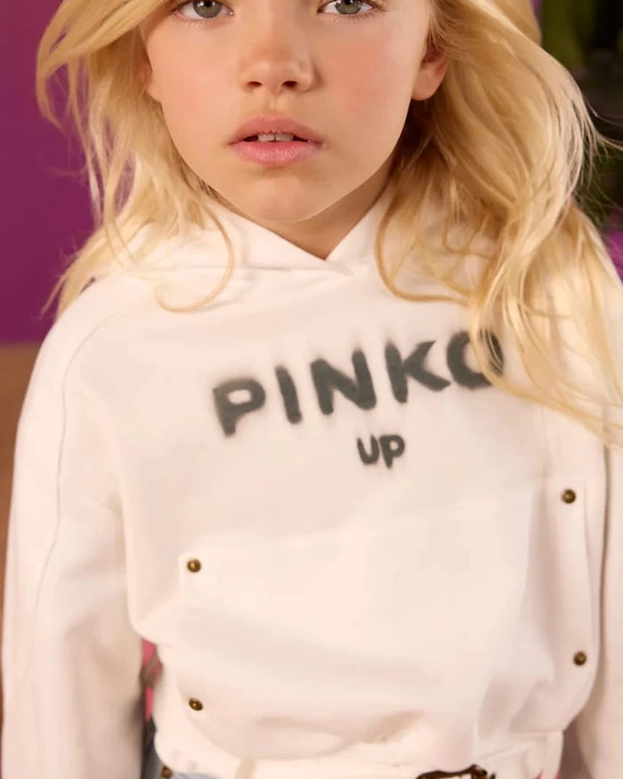 Pinko Çocuk Pamuklu Sweatshirt