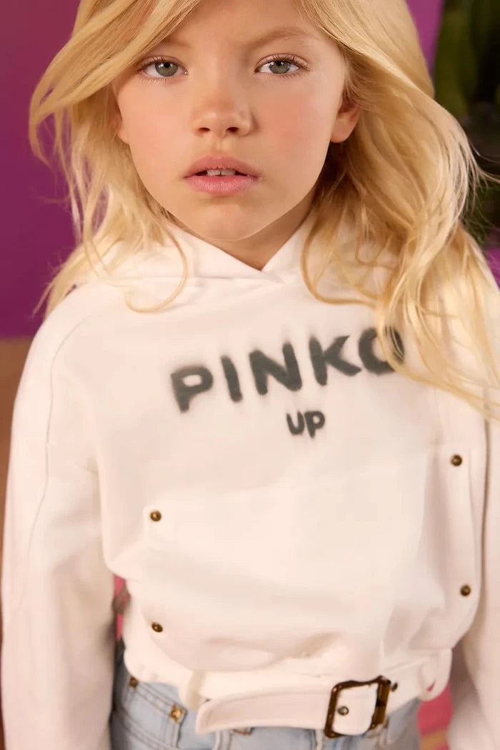 Pinko Çocuk Pamuklu Sweatshirt