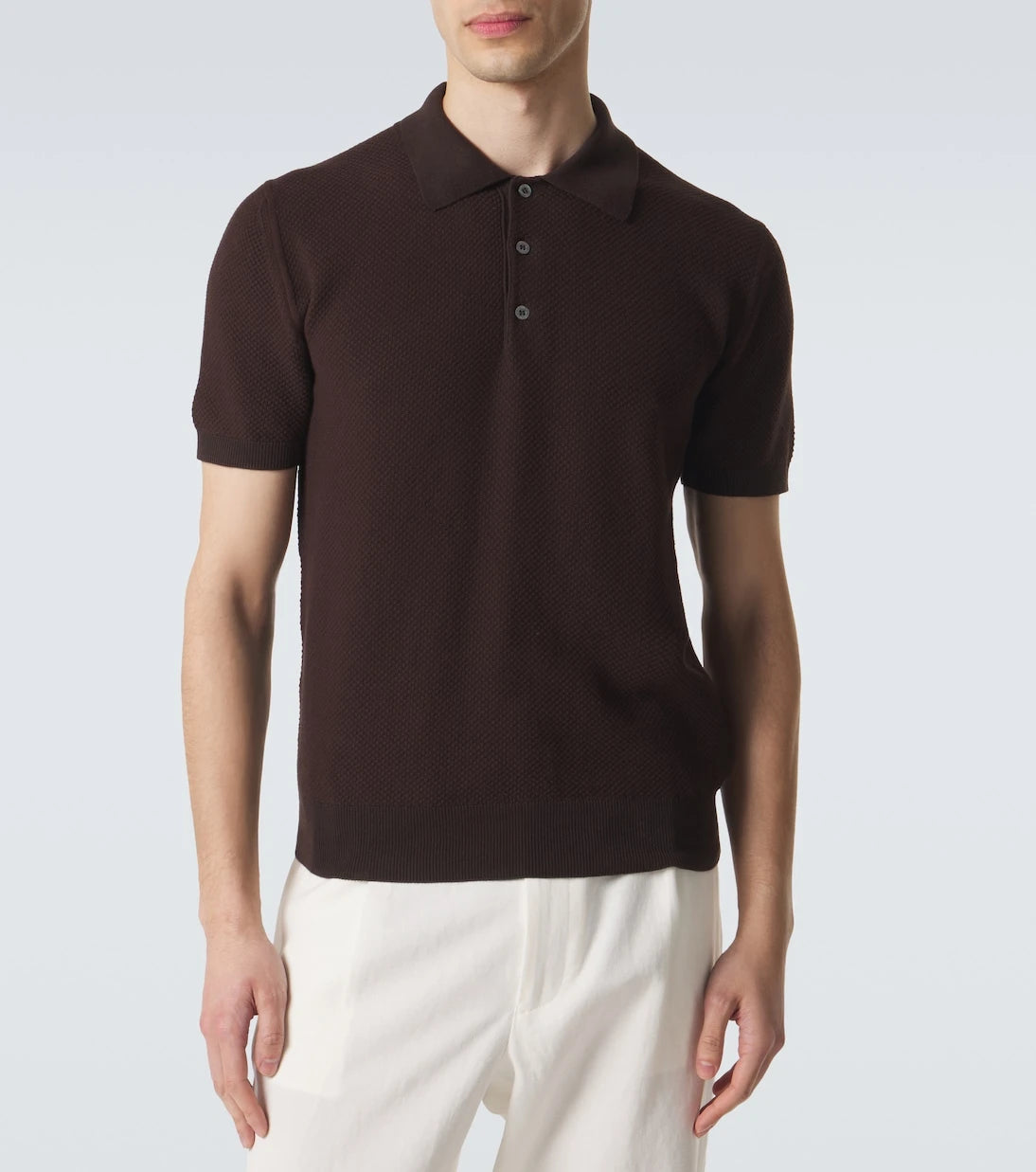 Canali - Cotton polo shirt
